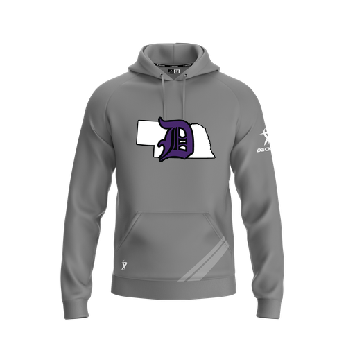 [FOLHSMGY-YXS-LOGO1] Decker Summit Hoodie (Youth XS, Gray, Logo 1)