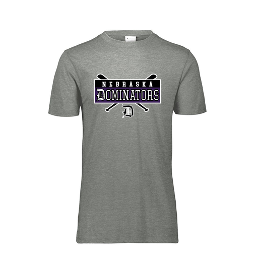 [FTSCUBGY-AS-LOGO2] Decker Men's Tri-Blend T-Shirt - Short Sleeve (Adult S, Gray, Logo 2)