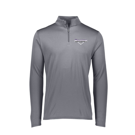 [FTLQFLGY-FAXS-LOGO3] Decker Women's Flex-Lite 1/4 Zip Shirt (Female Adult XS, Gray, Logo 3)