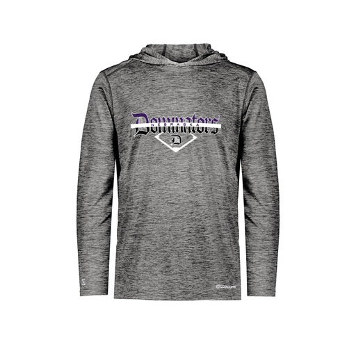 [FOLHCGBK-YS-LOGO3] Decker Youth Charge Hoodie (Youth S, Black, Logo 3)