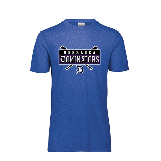 [FTSCUBNV-AS-LOGO2] Decker Men's Tri-Blend T-Shirt - Short Sleeve (Adult S, Navy, Logo 2)