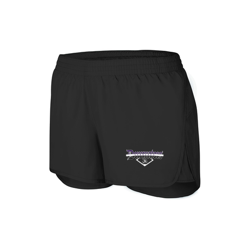 [2430.080.XS-LOGO3] Women's Performance Shorts (Female Adult XS, Black, Logo 3)