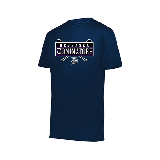 [222818.065.S-LOGO2] Men's Movement Dri Fit Shirt (Adult S, Navy, Logo 2)