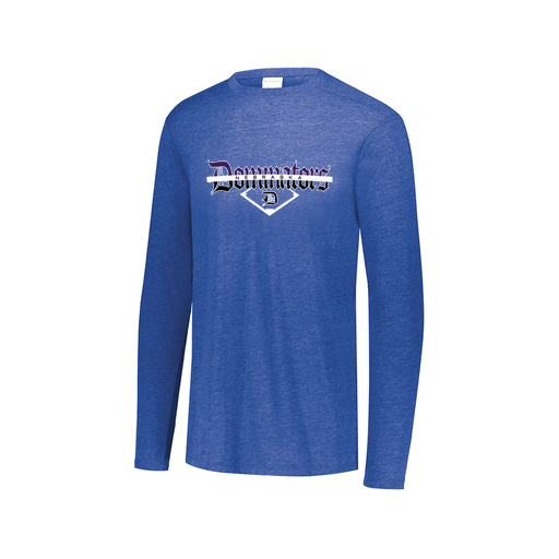 [3075.U55.XS-LOGO3] Men's LS Ultra-blend T-Shirt (Adult XS, Royal, Logo 3)