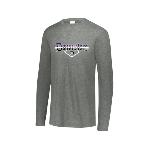 [3075.013.XS-LOGO3] Men's LS Ultra-blend T-Shirt (Adult XS, Gray, Logo 3)